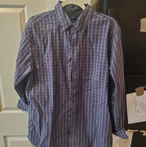 Gap plaid long sleeve man's shirt